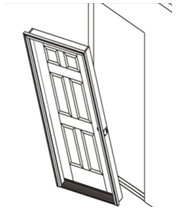 Placing the Door Unit
