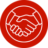 Handshake long-term relationship