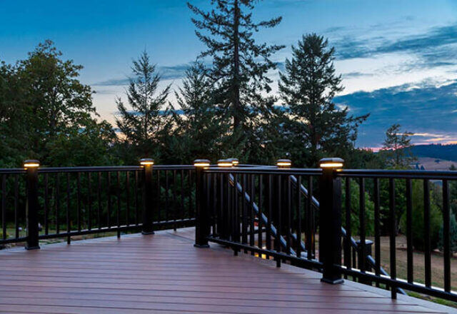 Deck Rails & Lighting Deck Rails & Lighting