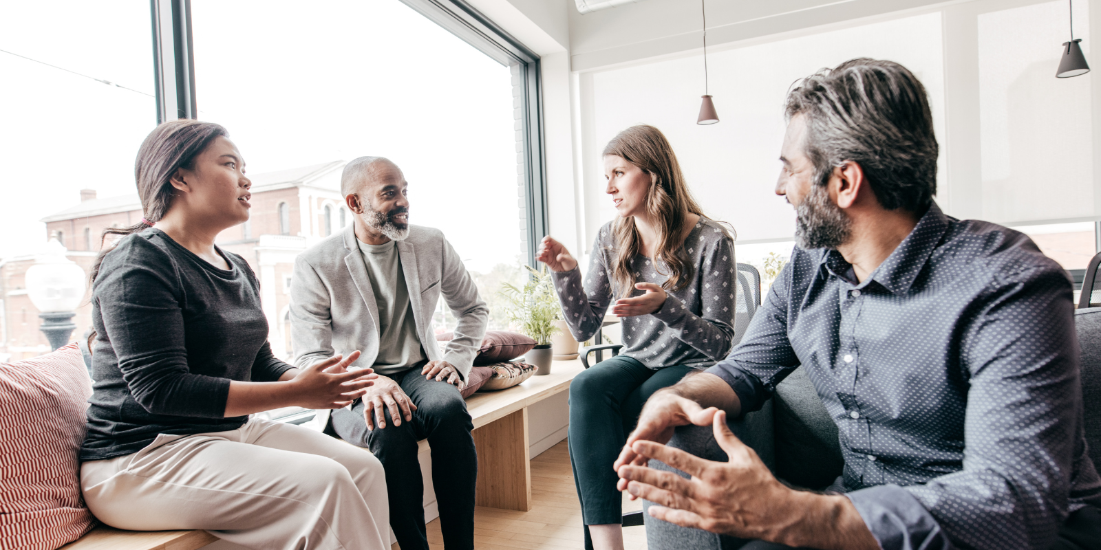 Don't be interesting...be interested.