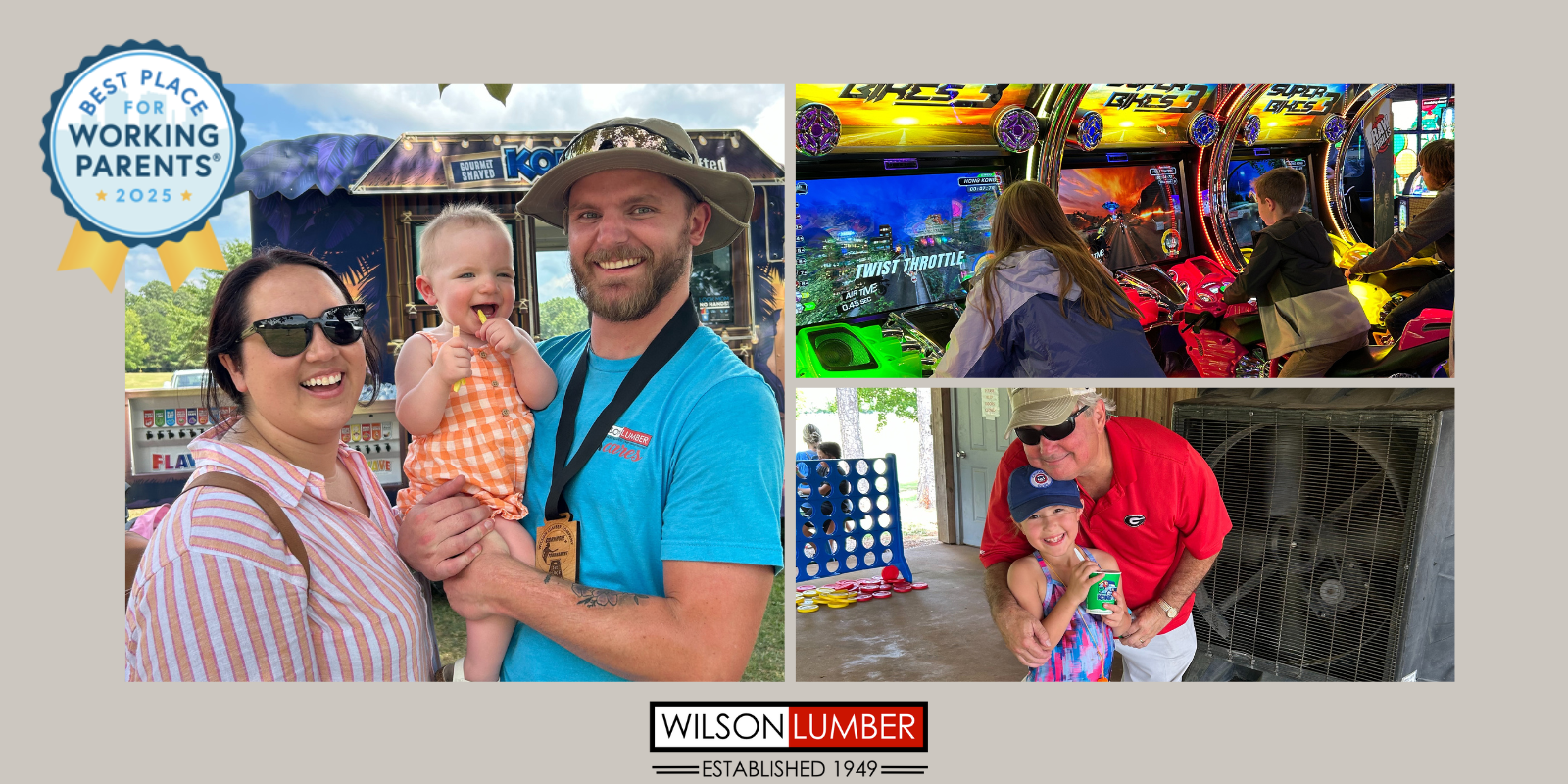 Wilson Lumber Named 2025 Best Places for Working Parents