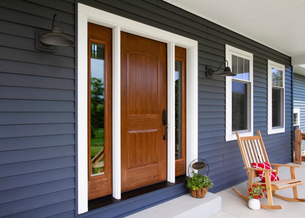 Installed Door Porch